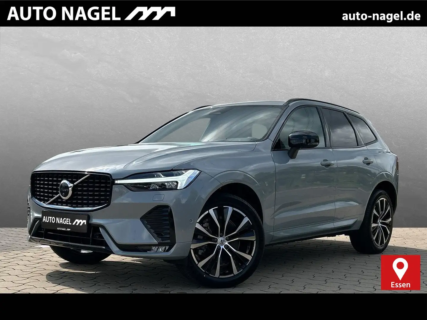 Volvo XC60 Black Edition 20" AHK Pano Harman-K. Standhz Grijs - 1