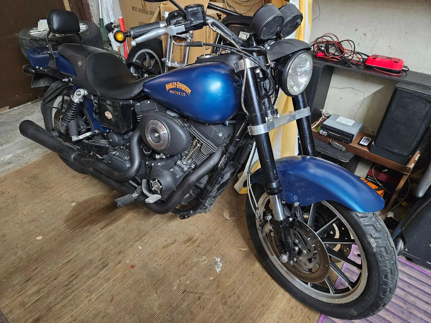 Harley-Davidson Dyna Super Glide Sport fxdx Blu/Azzurro - 1