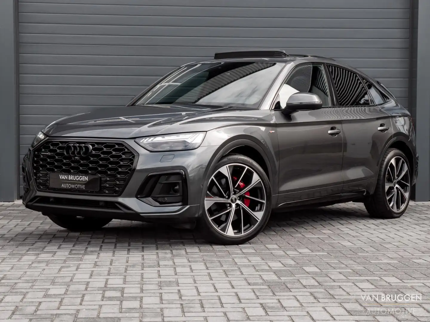 Audi Q5 Sportback 55 TFSI e S-Line Pano Lucht Trekh  B&O 3 Gris - 1