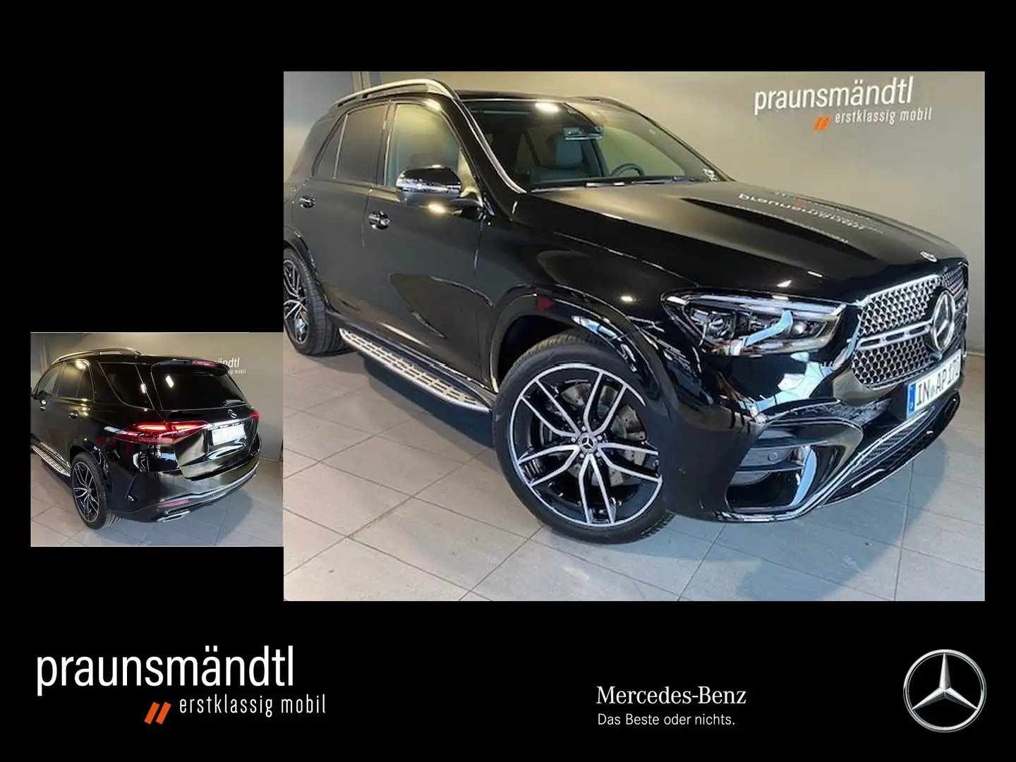 Mercedes-Benz GLE 450 4M AMG Pre StaHg/Pano./AHK/Airmatic/22"! Noir - 1
