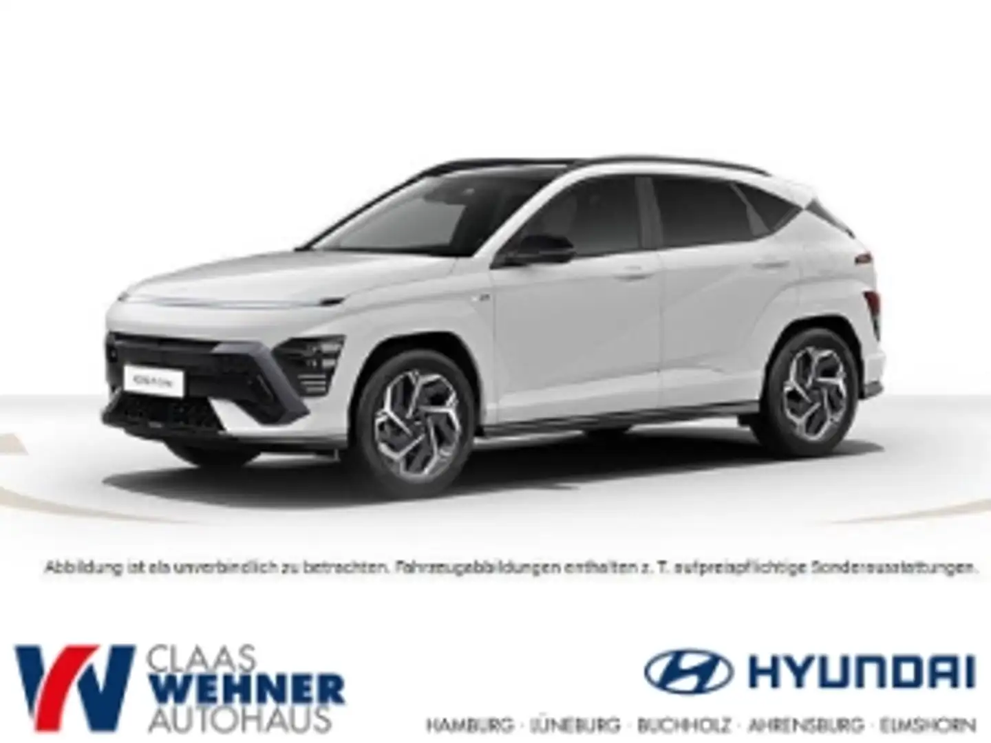 Hyundai KONA N Line SX2 2WD 1.6 T-GDI DCT  Dachlackierung Weiß - 1