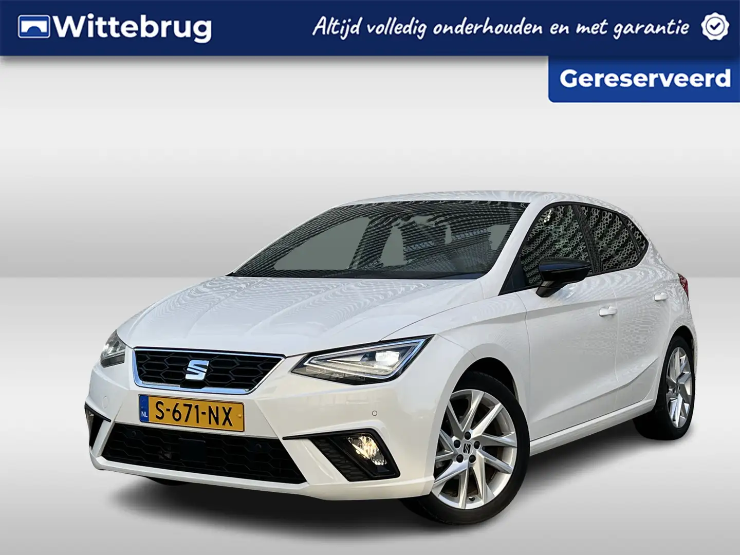 SEAT Ibiza 1.0 EcoTSI FR Business Intense / Digitaal dashboar Blanc - 1