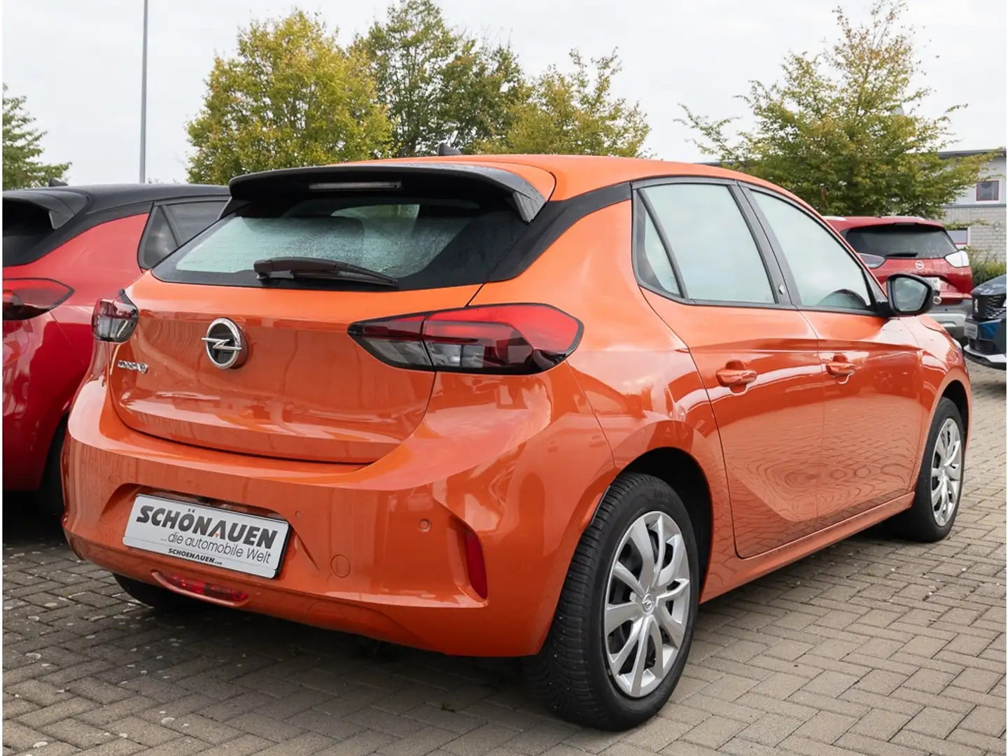 Opel Corsa ELEKTRO Edition +ALLW+RFK+SHZ+OBC7,4kW+BC+ Orange - 2