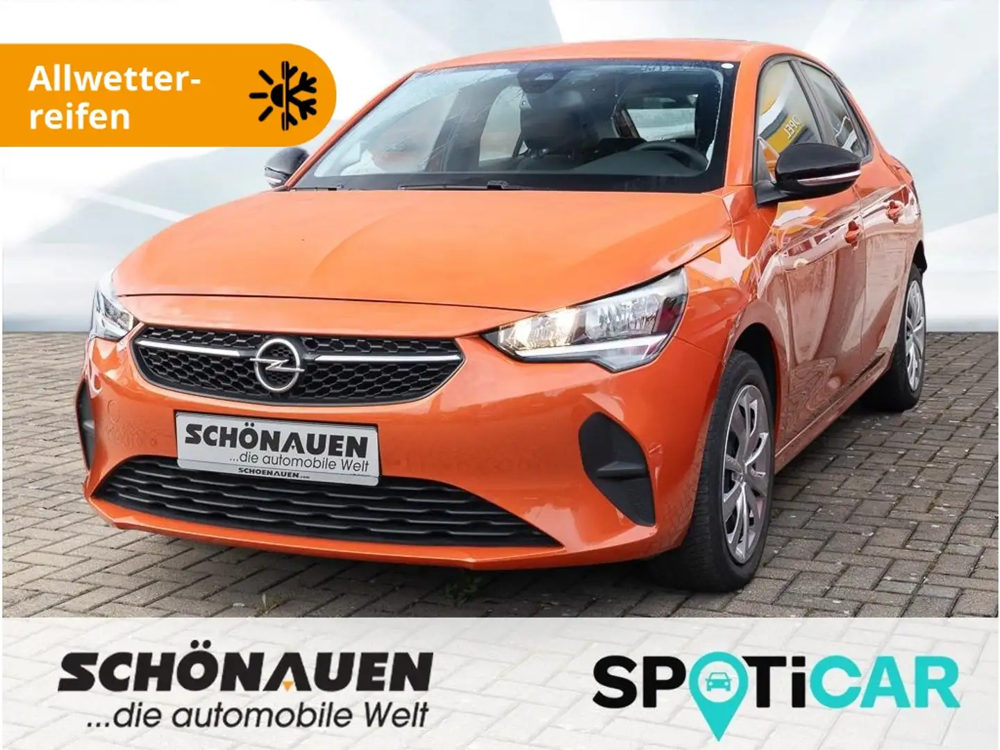 Opel Corsa ELEKTRO Edition +ALLW+RFK+SHZ+OBC7,4kW+BC+ Orange - 1