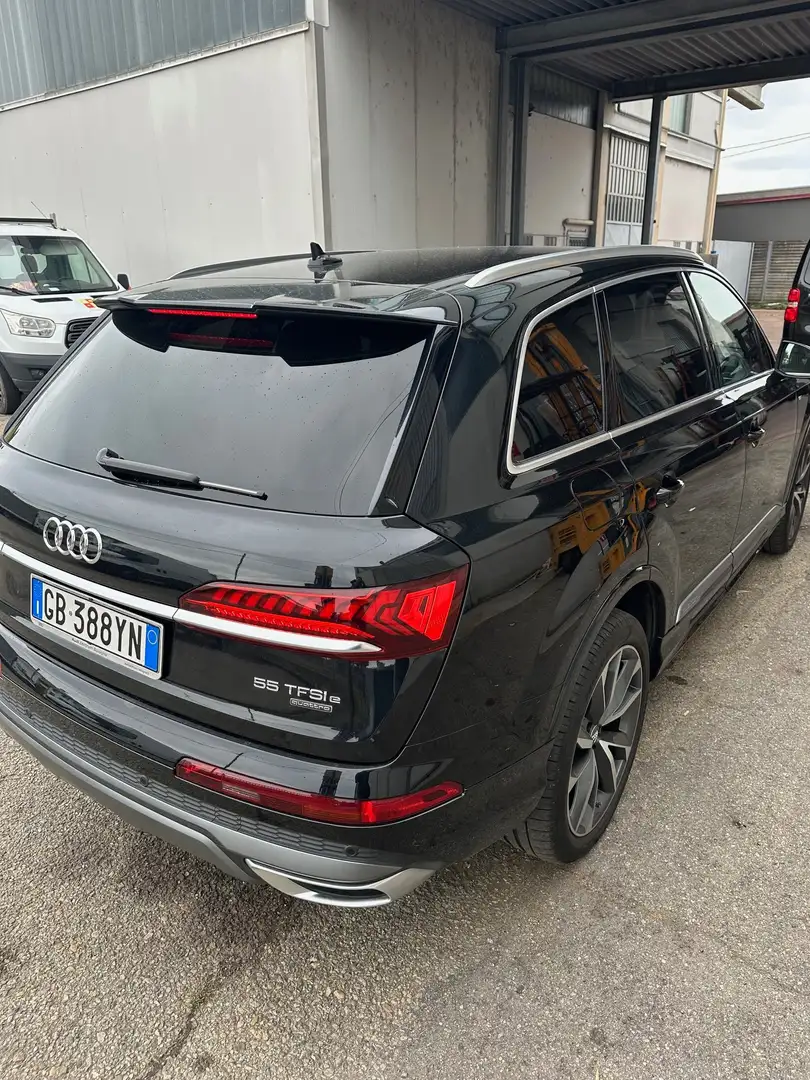 Audi Q7 Q7 II 2021 55 3.0 tfsi e Business quattro Nero - 2