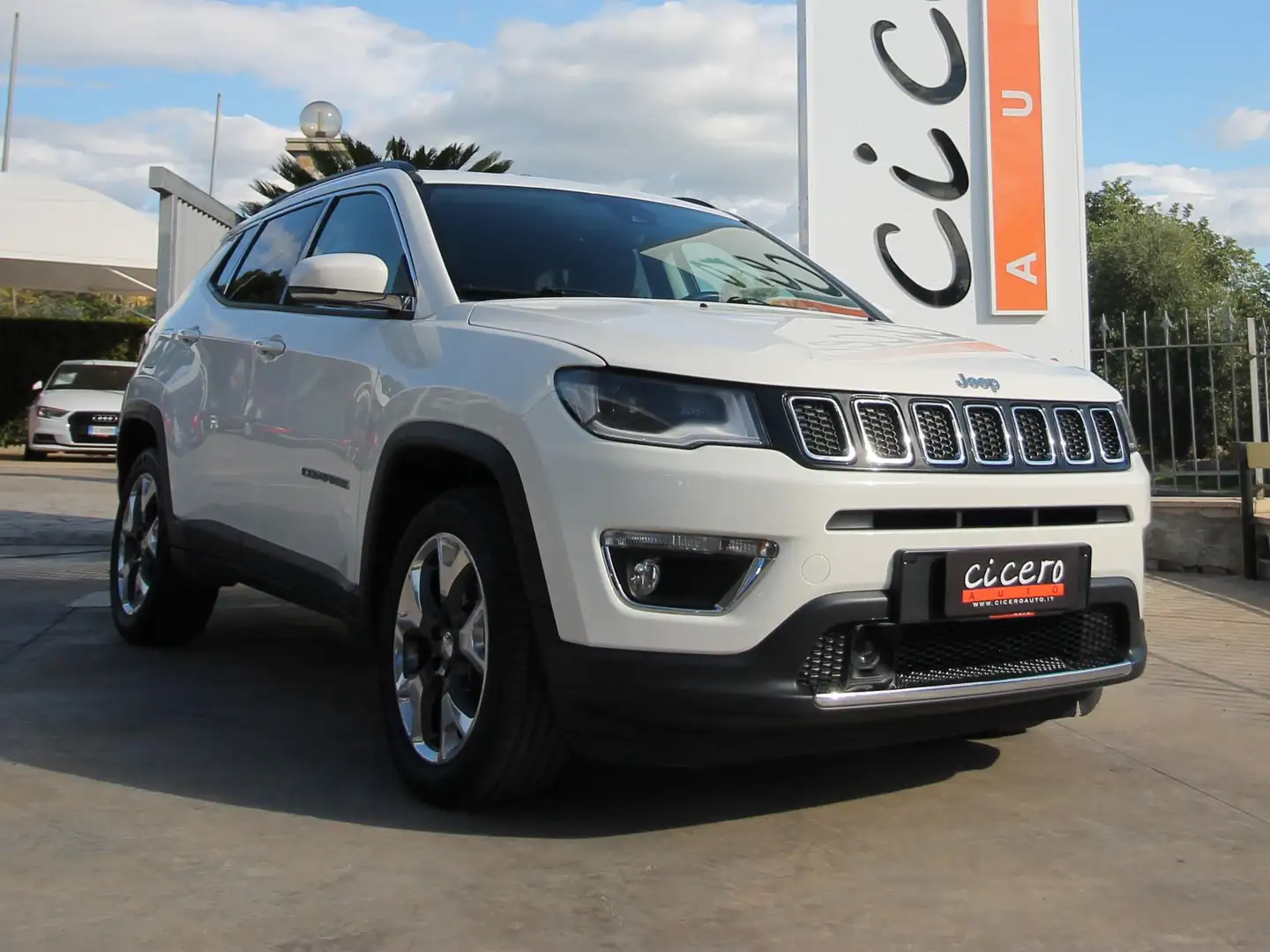 Jeep Compass 1.6 mjt Limited 120cv | uniproprietario | 2018 Blanc - 1