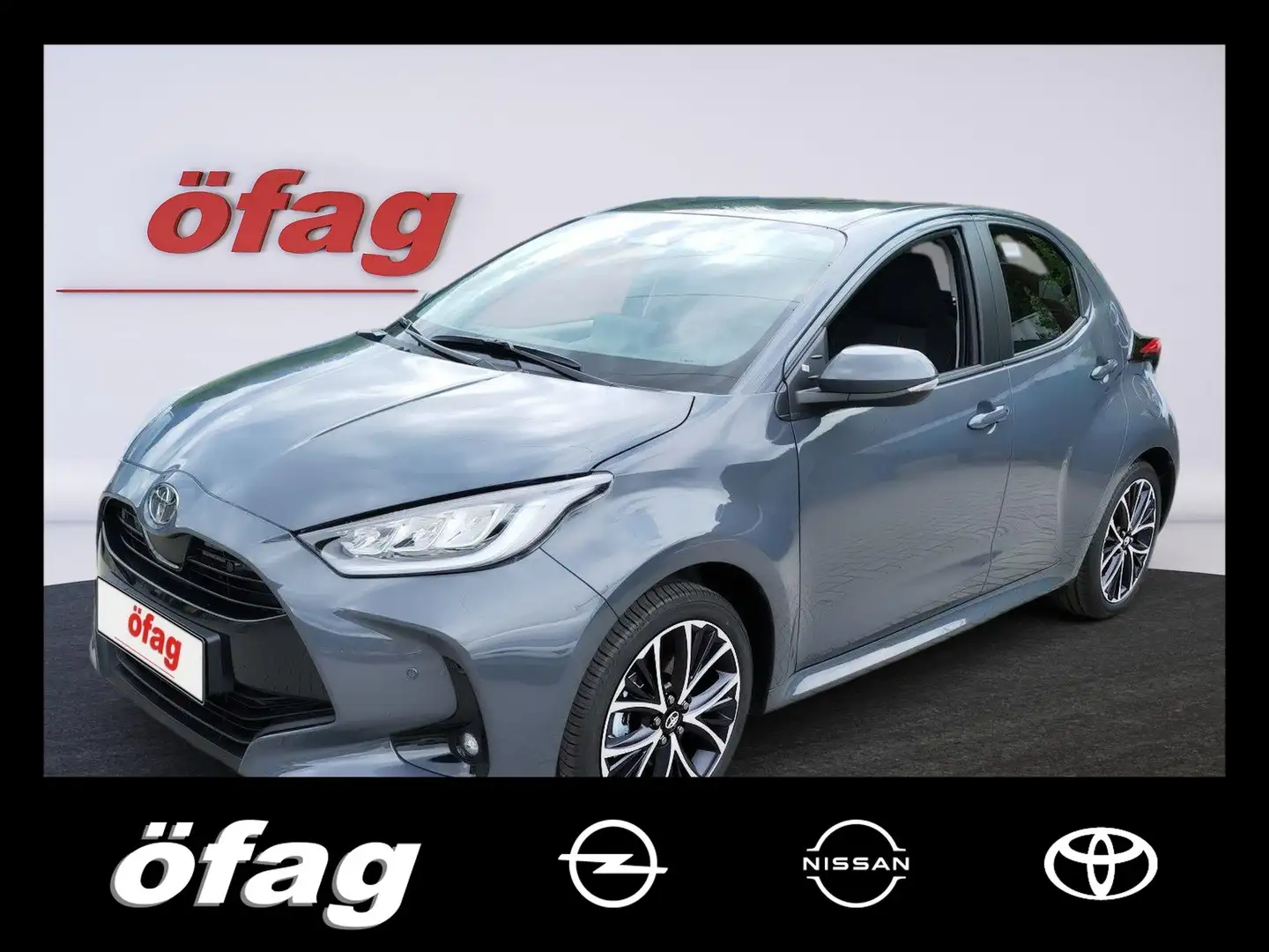 Toyota Yaris 1,5 HSD 116 TEAMPLAYER Technikpaket Grau - 1