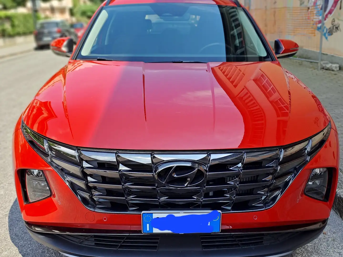 Hyundai TUCSON Tucson III 2021 1.6 crdi Exellence 2wd Rosso - 2