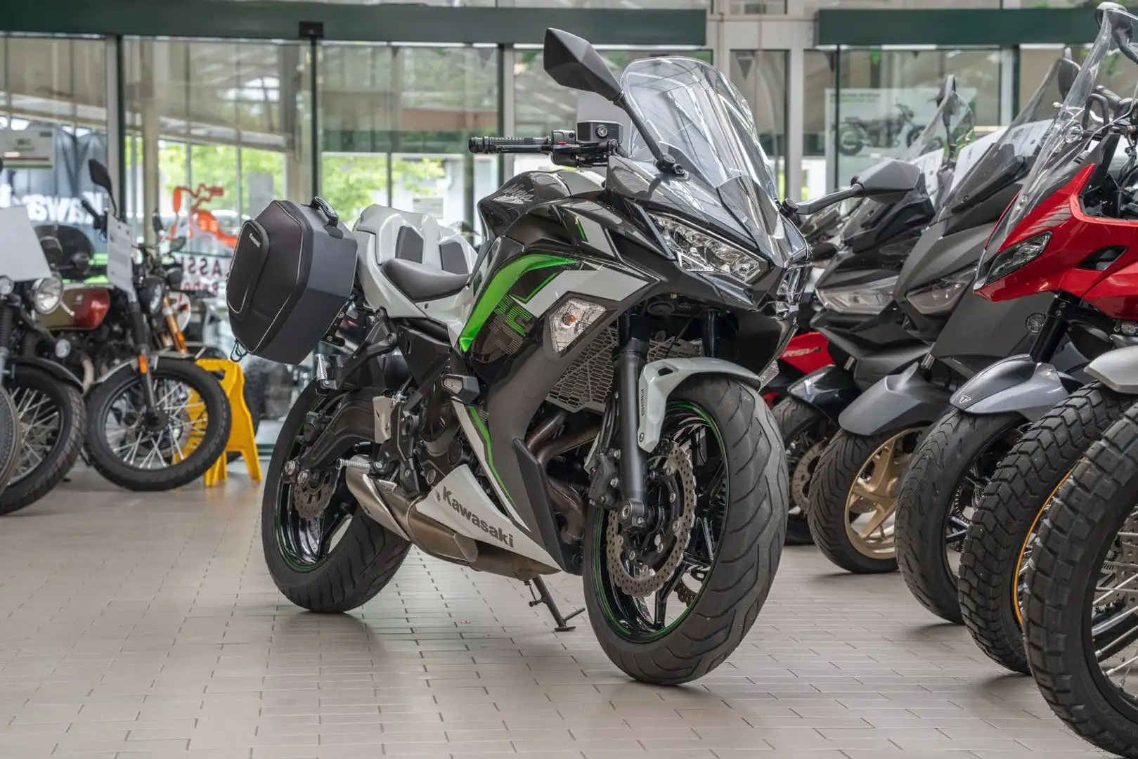 Kawasaki Ninja 650 Tourer ABS, 1.Hand, unfallfrei Blanc - 2