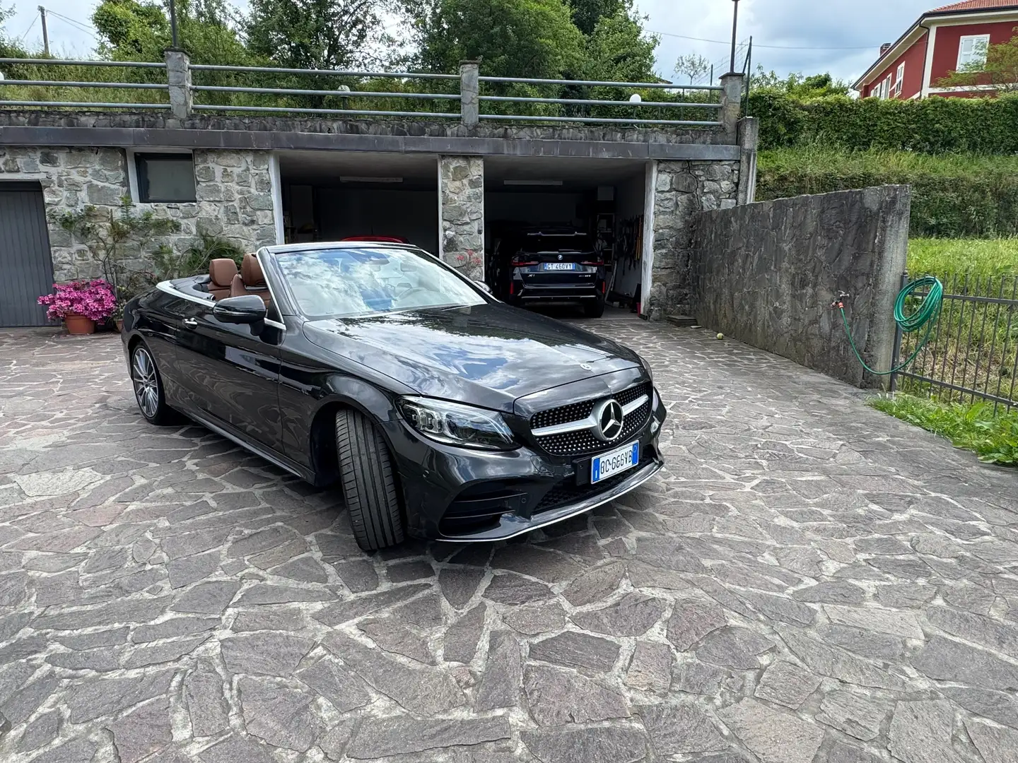 Mercedes-Benz C 220 Classe C Cabrio 220d Premium Plus Amg Grigio - 2