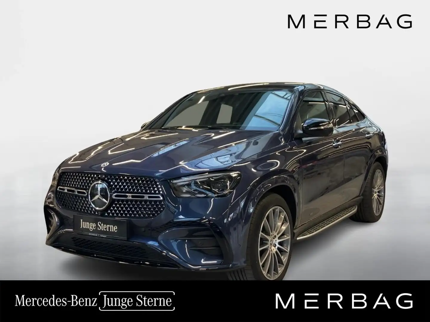 Mercedes-Benz GLE 350 de 4MATIC Coupé Blau - 1