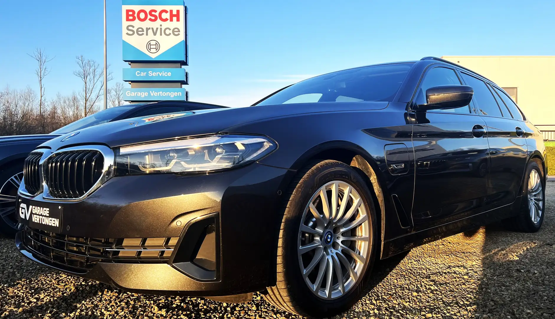 BMW 530 e Cognac Leder*Camera*Electr Trekh*AppleCp*KeyLess Gris - 1