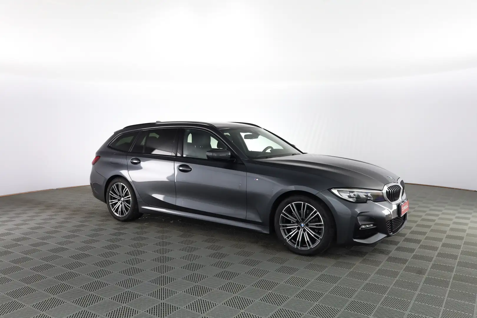 BMW 318 d Touring Msport CERCHI 18,PARKING ASSISTANT Grigio - 2