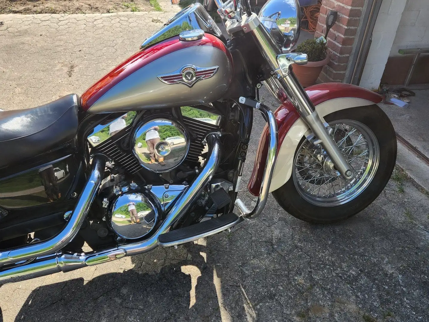 Kawasaki VN 1500 Rot - 2