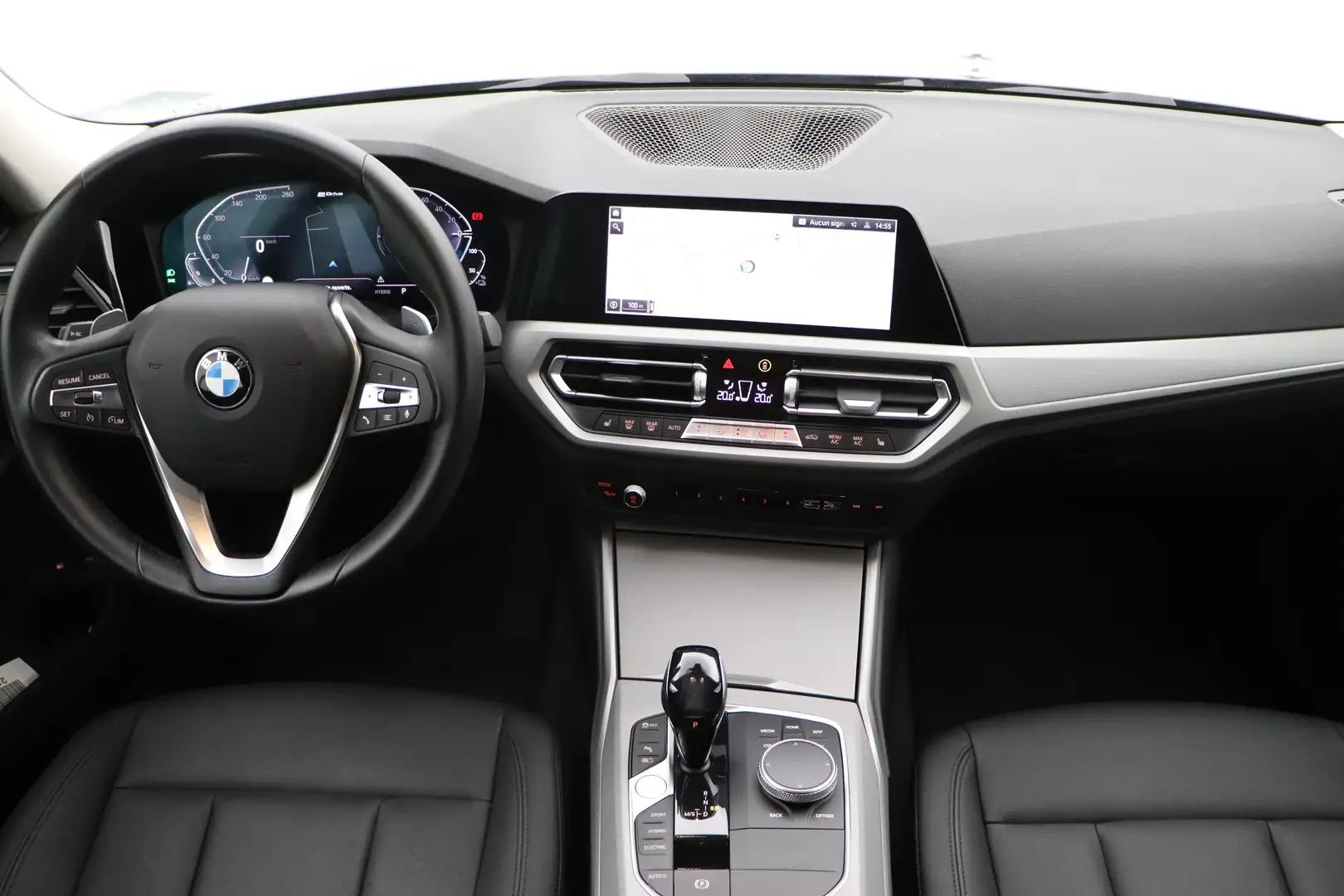 BMW 320 3 Touring 320e PHEV Business+ LEDER/CUIR LED GPS P Grijs - 1