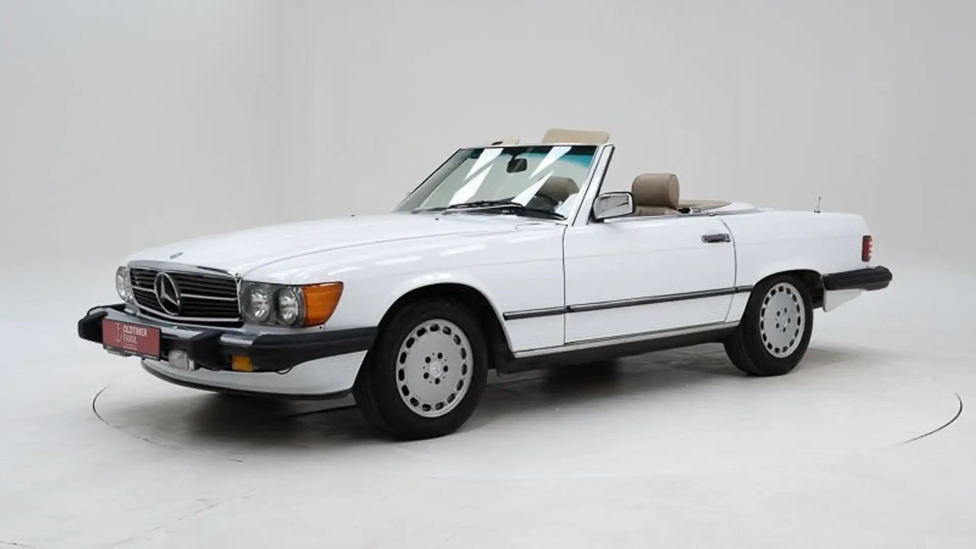 Mercedes-Benz SL 560 '88 CH84060 Blanc - 1