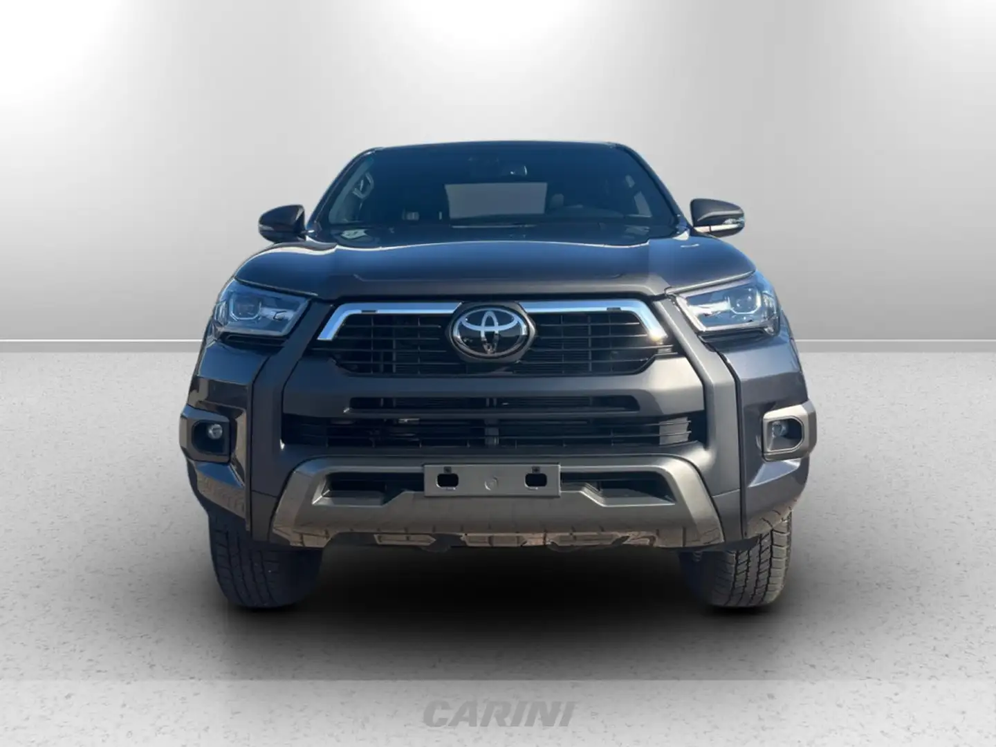 Toyota Hilux 2.4 d-4d double cab invincible auto Grijs - 2