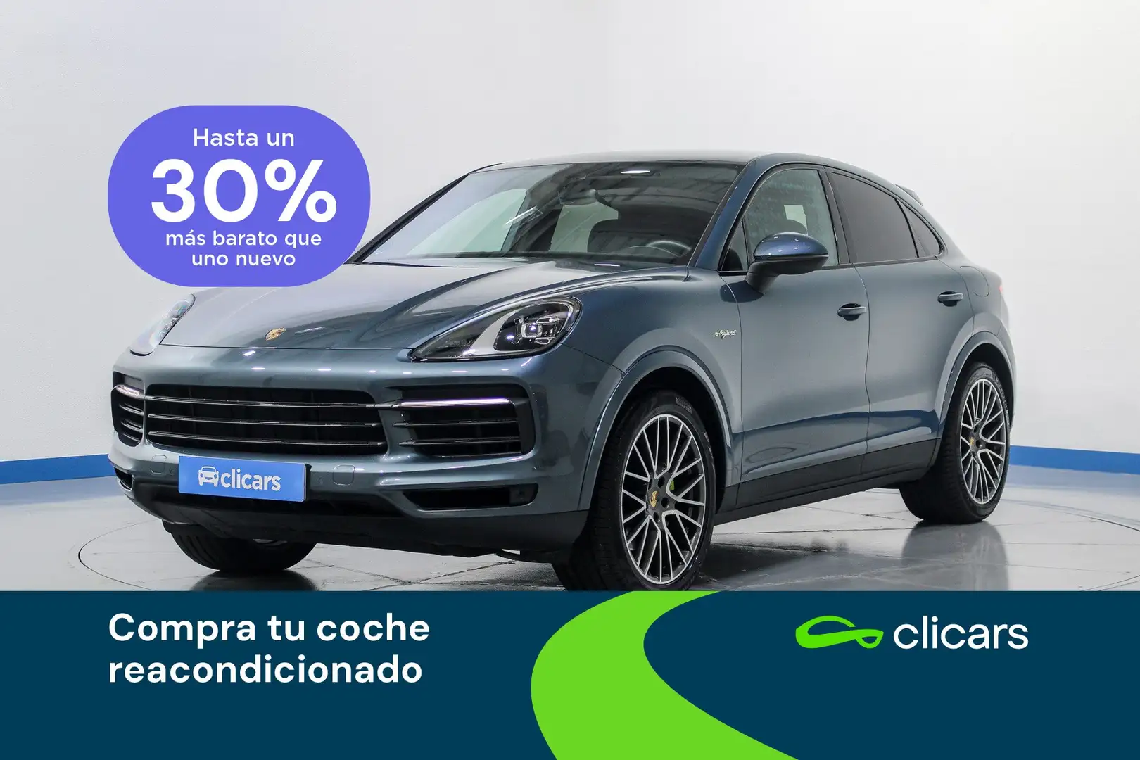 Porsche Cayenne E-Hybrid Coupé Aut. Azul - 1