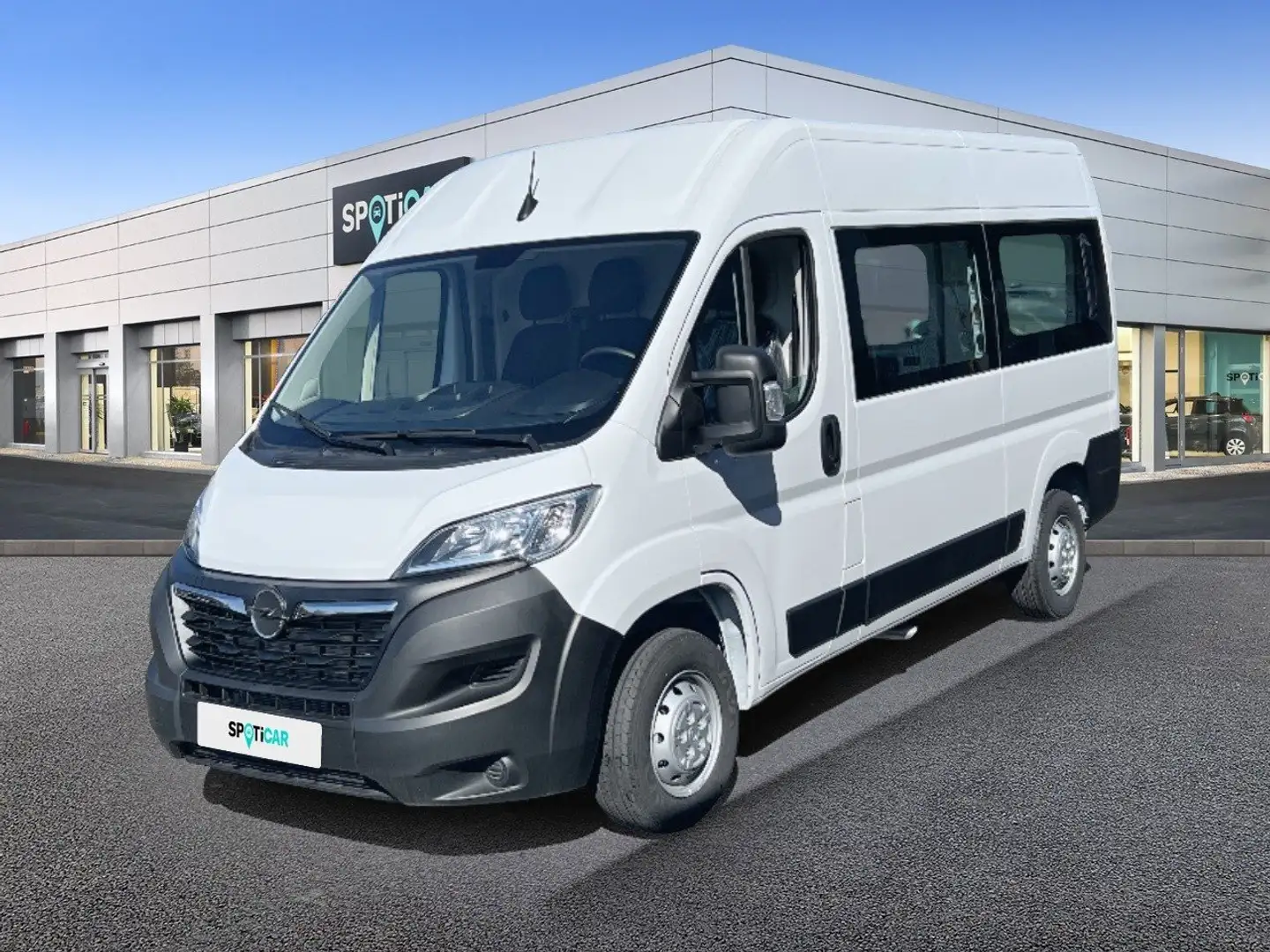 Opel Movano 2.2 BlueHDi 140 L2H2 VA verglast 3,5T Weiß - 1