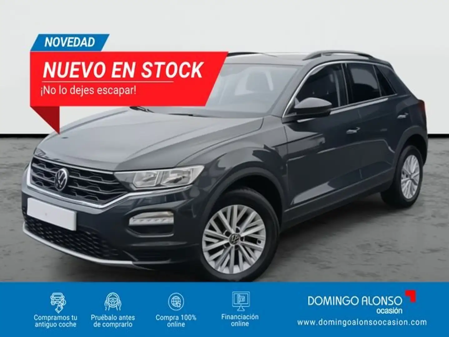 Volkswagen T-Roc Nuevo  Connect 1.0 TSI 81 kW (110CV) SG6 (A113CX32 Gris - 1