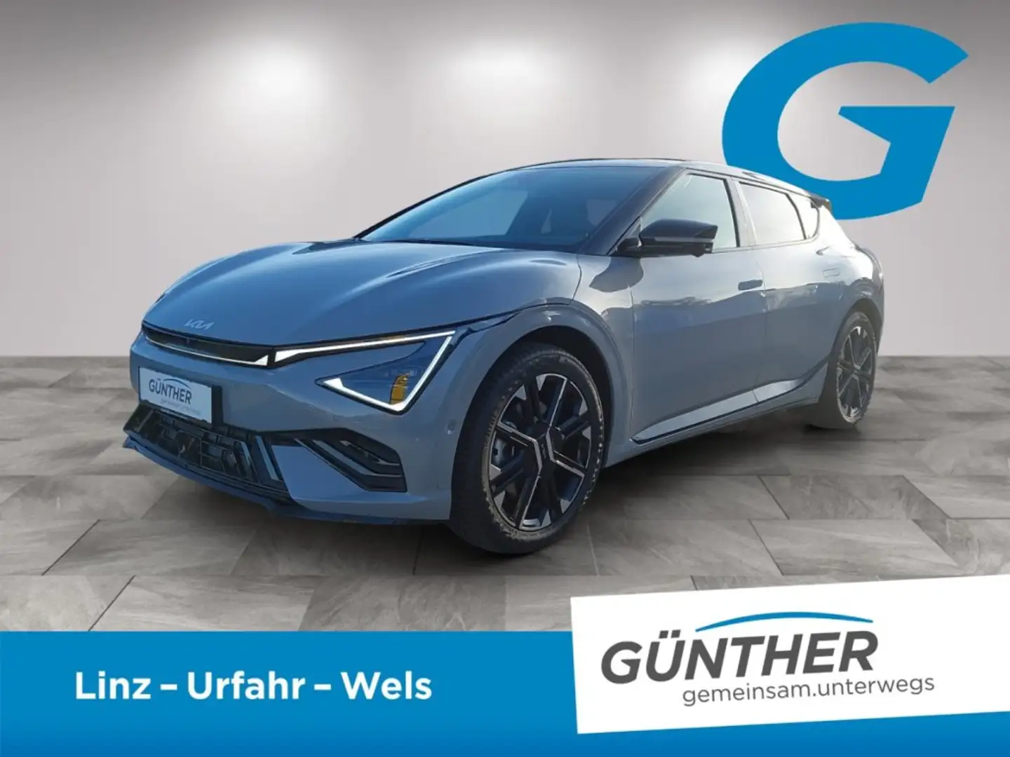 Kia EV6 GT-LINE PREMIUM 84,0KWH AT RWD 229 S Grau - 1