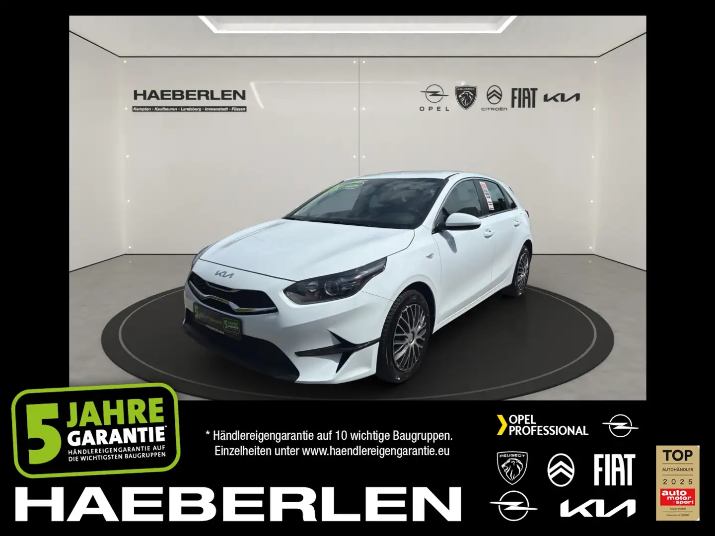 Kia Ceed / cee'd Ceed 1.0 T-GDI Vision *Navi+Wenig kM+1. Hand* Білий - 1