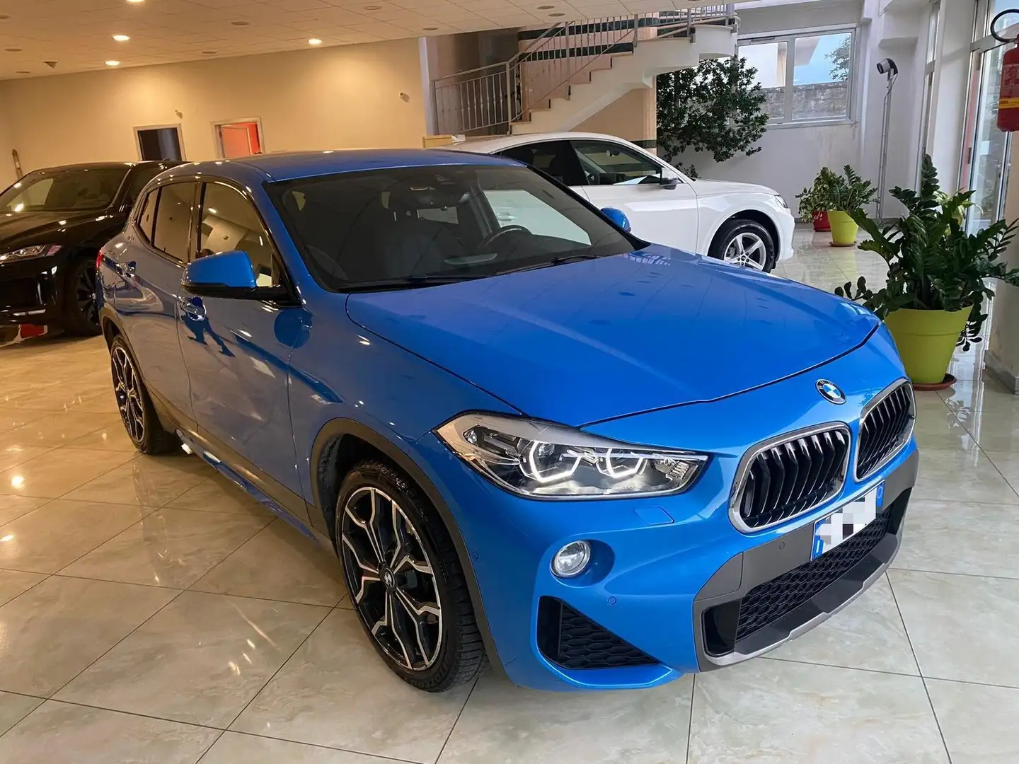 BMW X2 xdrive20d Msport auto Bleu - 1