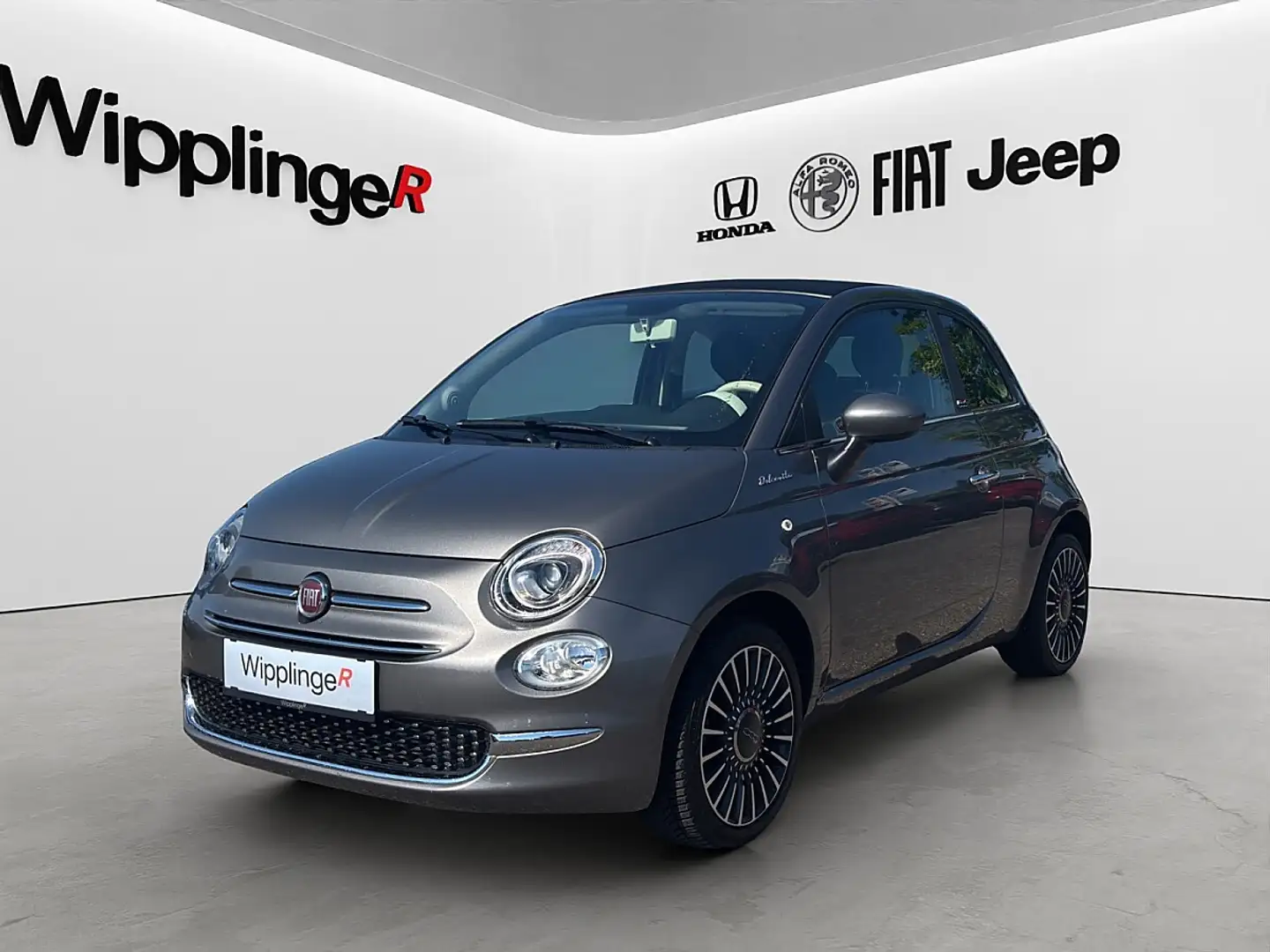 Fiat 500C FireFly Hybrid 70 Dolcevita Plus Grau - 1