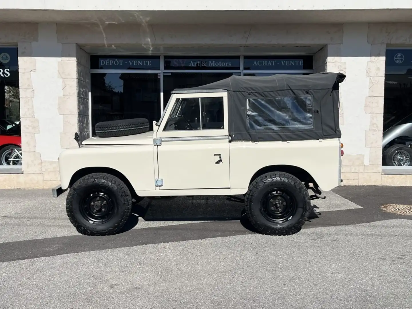 Land Rover Series SERIE 3 88 Cabriolet Beige - 2