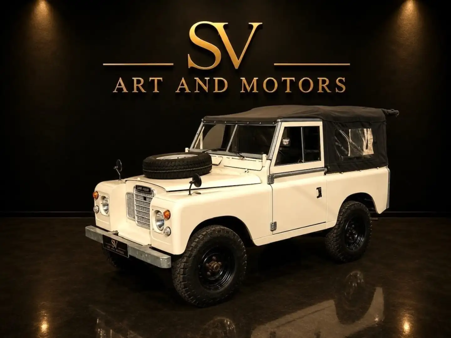 Land Rover Series SERIE 3 88 Cabriolet Beige - 1