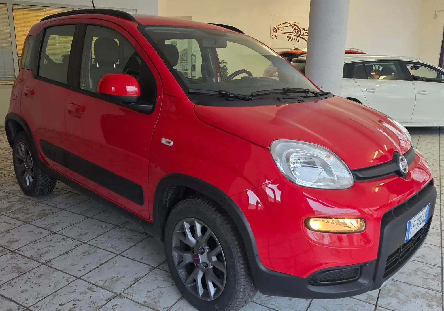 Fiat Panda Panda III 2012 4x4 0.9 t.air turbo K-way 4x4 85cv Rouge - 2