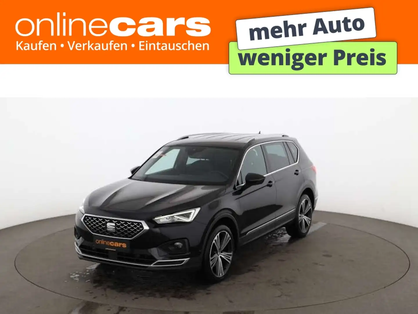 SEAT Tarraco 2.0 TDI 4Drive Xcellence Aut 7-SITZER LED Schwarz - 1