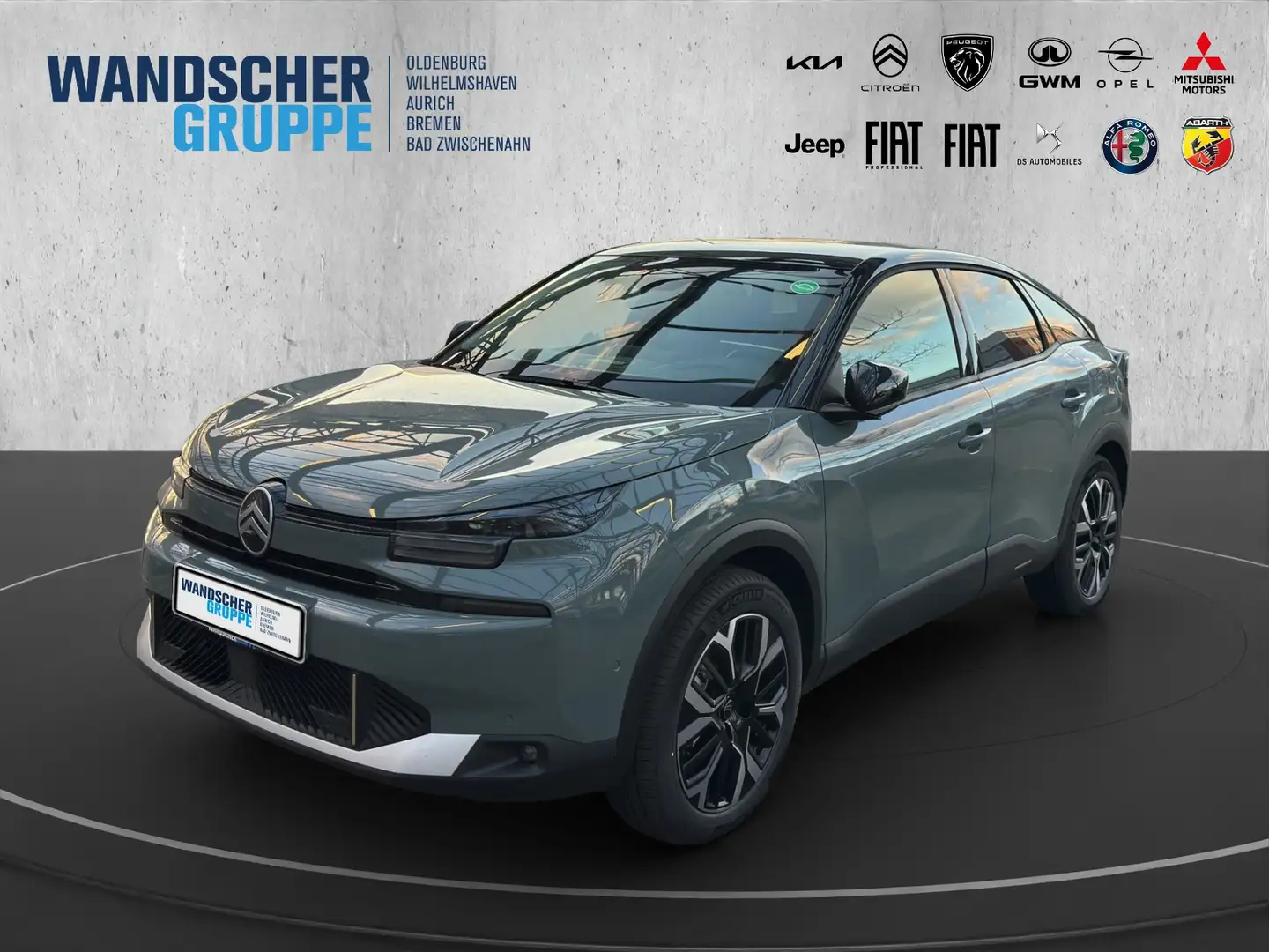 Citroen C4 Elektro 156 Max 360 KAM+NAVI+KLIMA Grau - 1