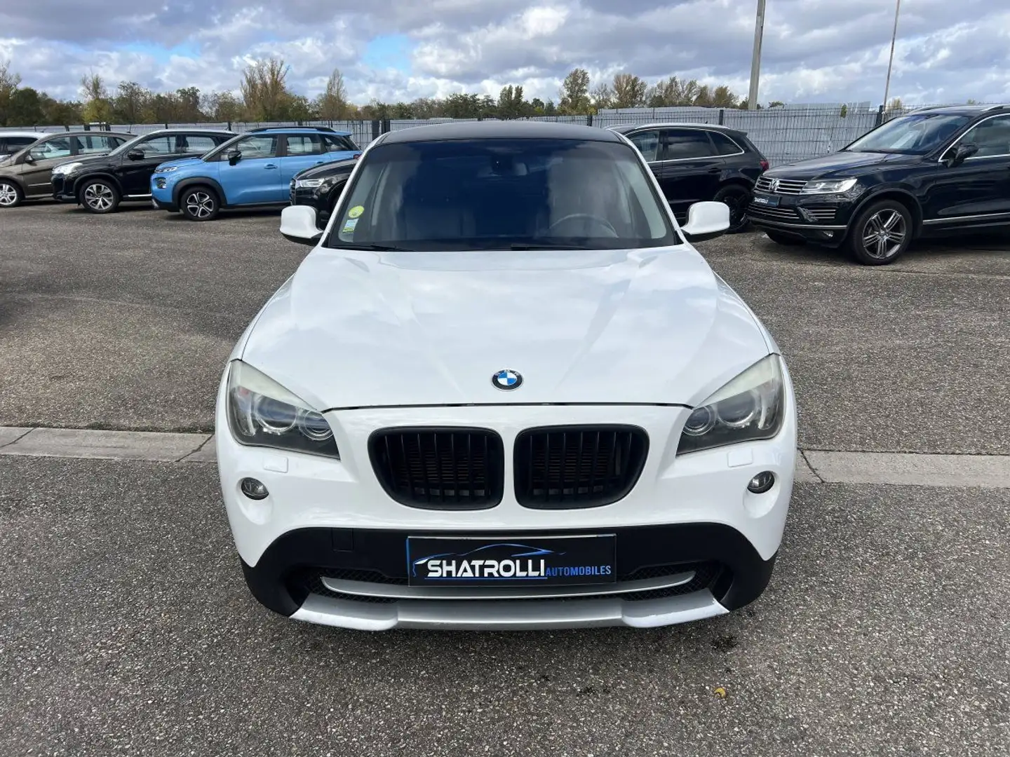 BMW X1 sDrive 2.0d 177ch BoîteAuto Cuir GPS Attelage Білий - 2