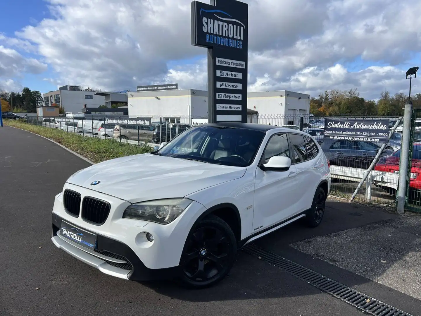 BMW X1 sDrive 2.0d 177ch BoîteAuto Cuir GPS Attelage Wit - 1