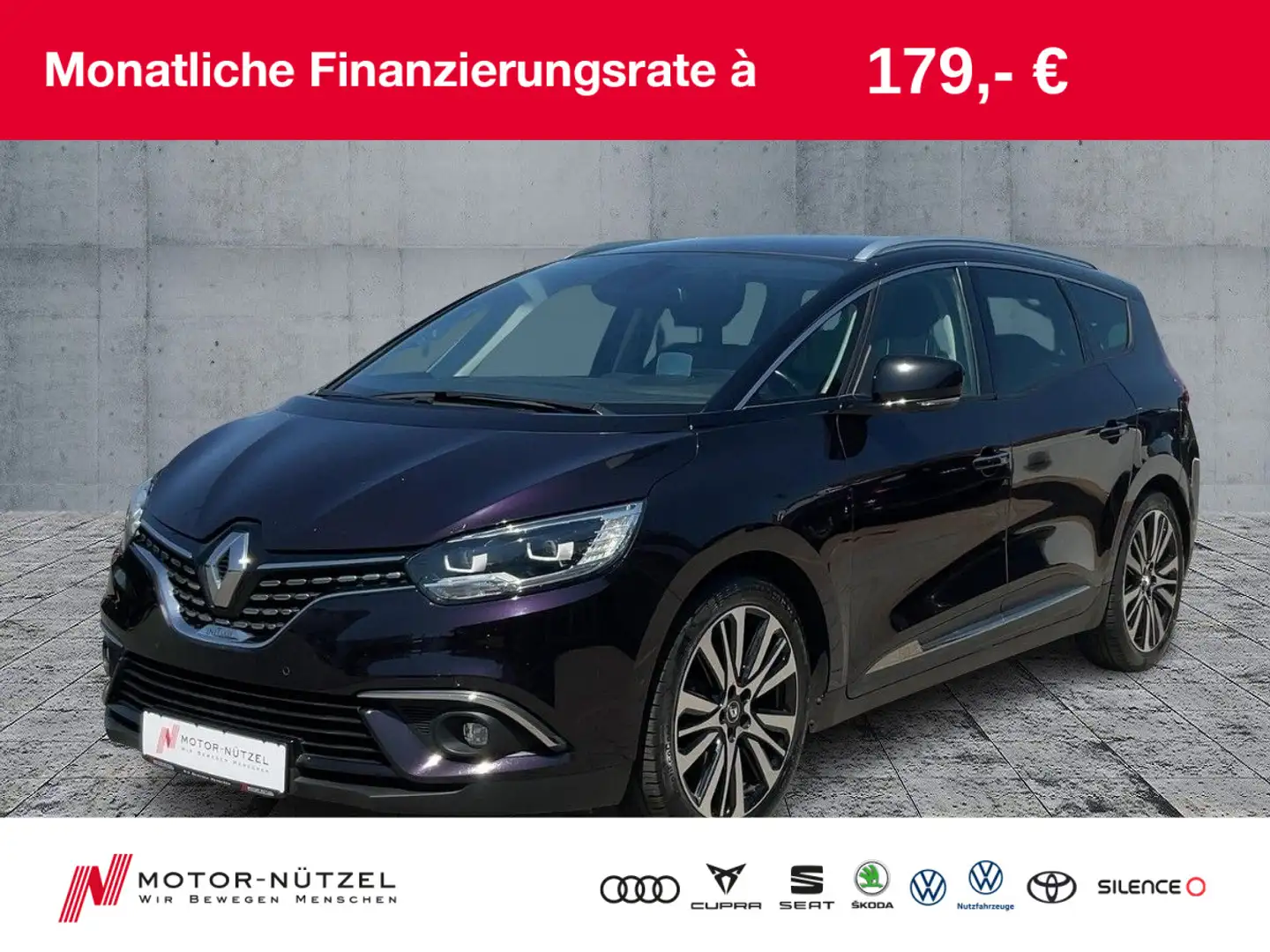 Renault Grand Scenic 1.6dCi ENERGY LED+NAV+ACC+RFK+PANO Schwarz - 1