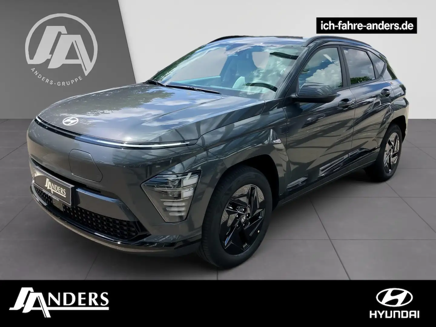 Hyundai KONA SX2 MY26 EV 65 kWh Trend +el. Heckkl.+Navi Grau - 1