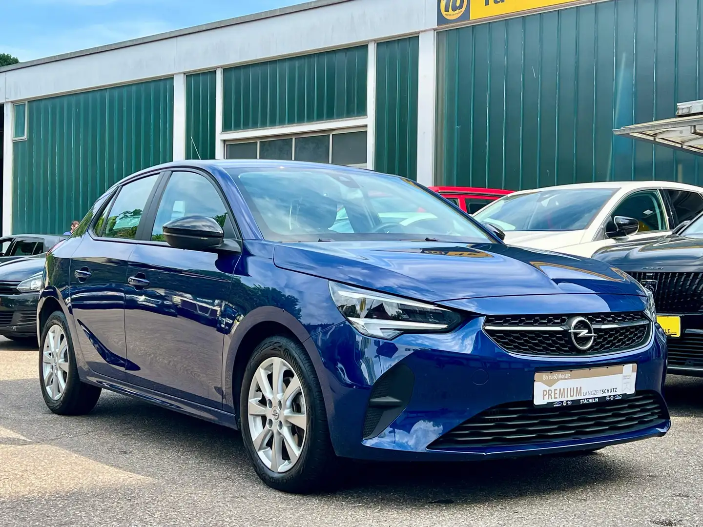 Opel Corsa F 1.2T Edition,RKAM,LED,PDC,KLIMA,ALU Blauw - 2