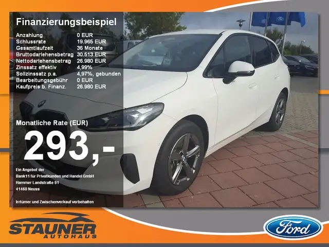 BMW 216 i Active Tourer Leder Head-Up Navi Kamera LED