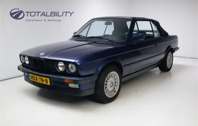 BMW 320 3 serie Cabrio 320i E30 6 cilinder handgeschakeld!