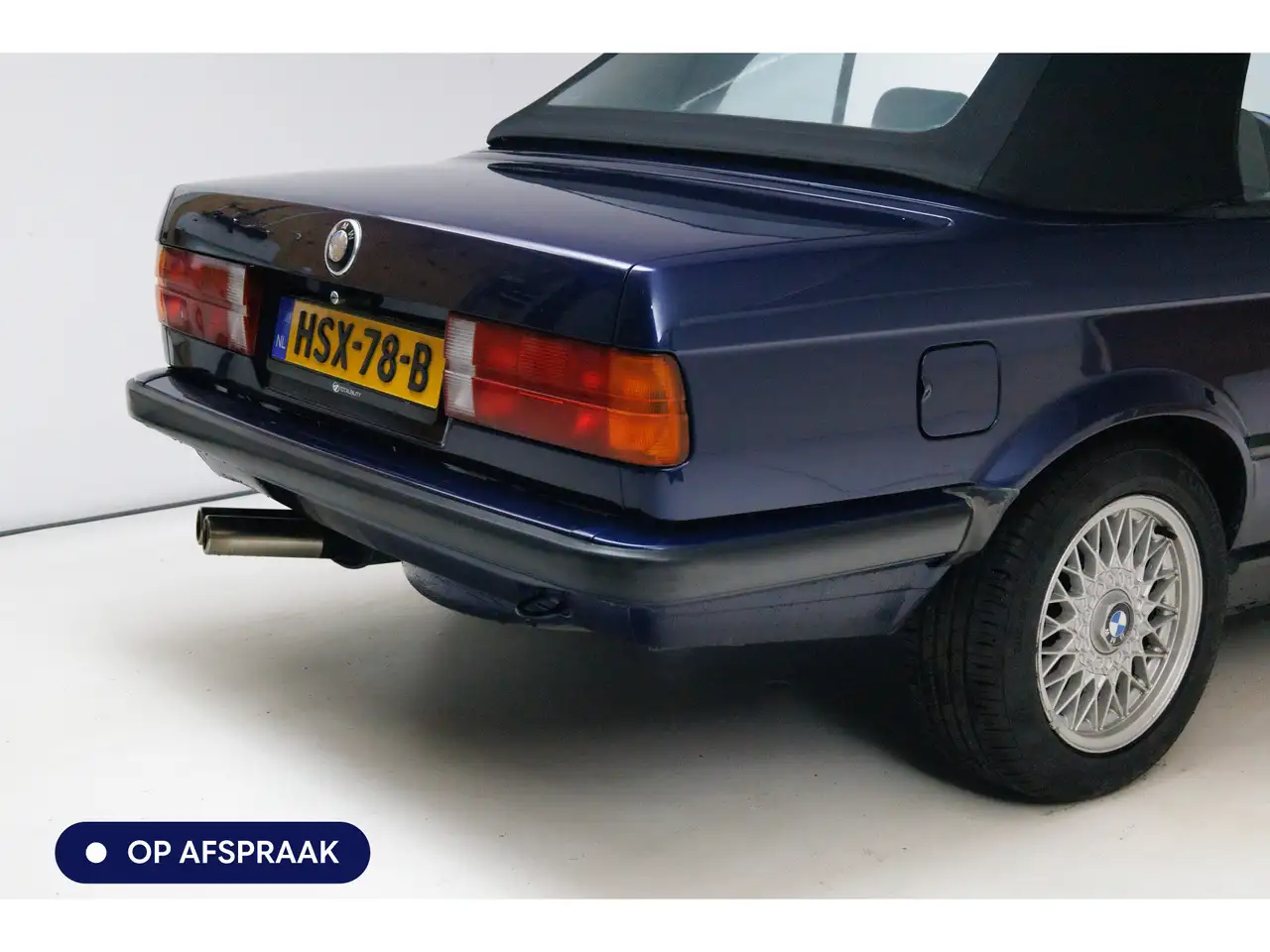 BMW 320 3 serie Cabrio 320i E30 6 cilinder handgeschakeld!, foto 6