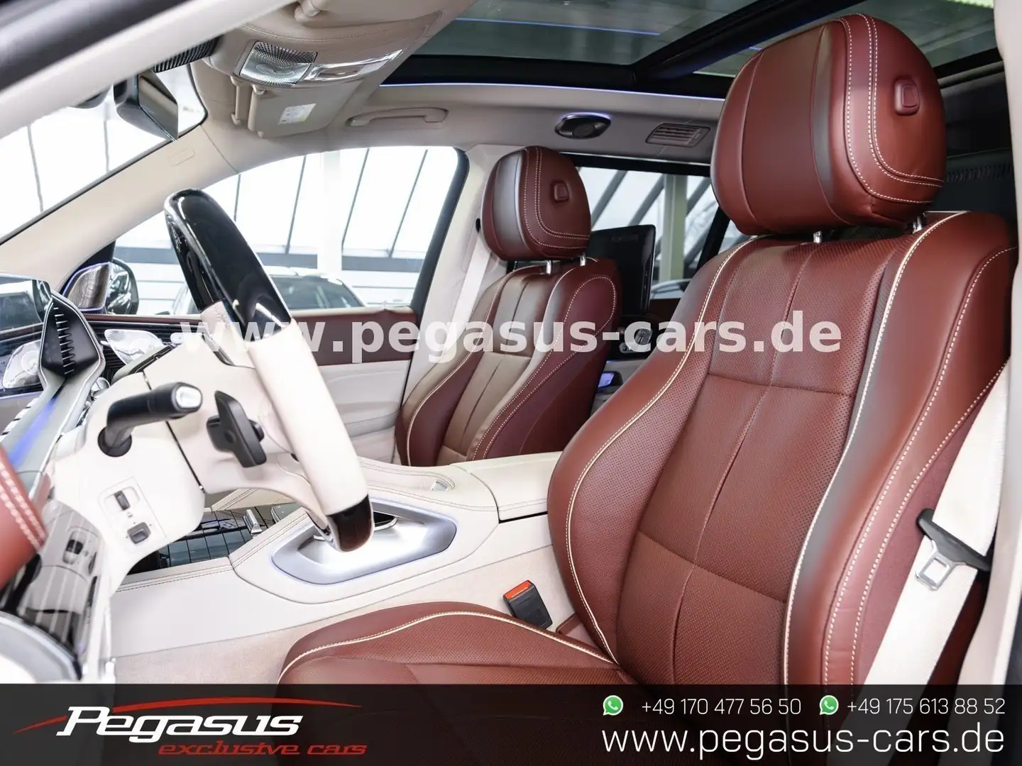 Mercedes-Benz GLS 600 Maybach *E-Active-Body*designo Leder' Fekete - 2