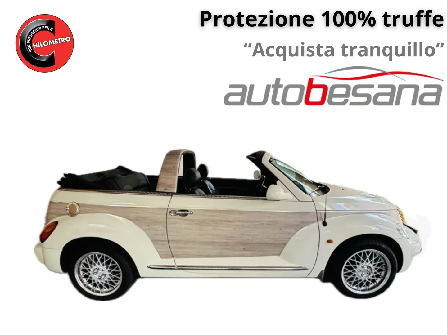 Chrysler PT Cruiser PT Cruiser Cabrio 2.4 turbo Gt Beige - 1