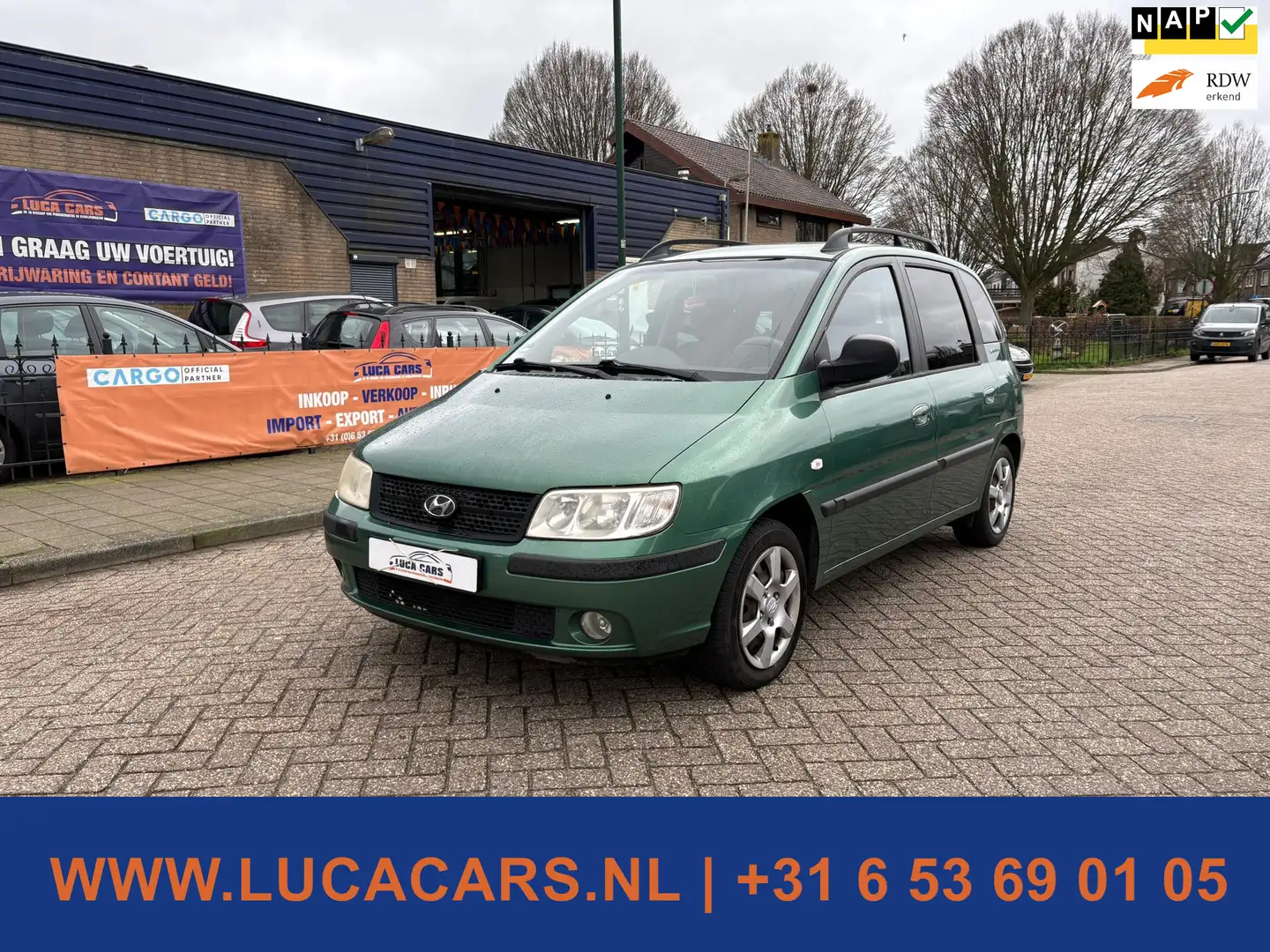 Hyundai Matrix 1.6i Active Cool Airco NIEUWE APK! Grün - 1