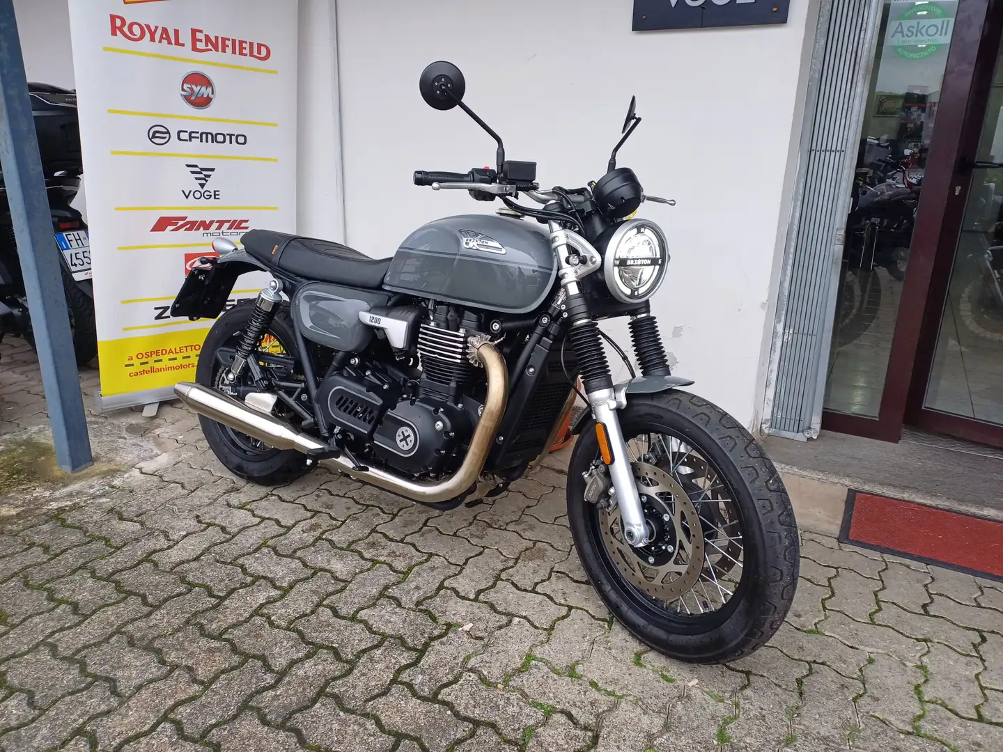 Brixton BRIXTON CROMWELL 1200 GRIGIO TIMBERWOLF KM0 Grigio - 2