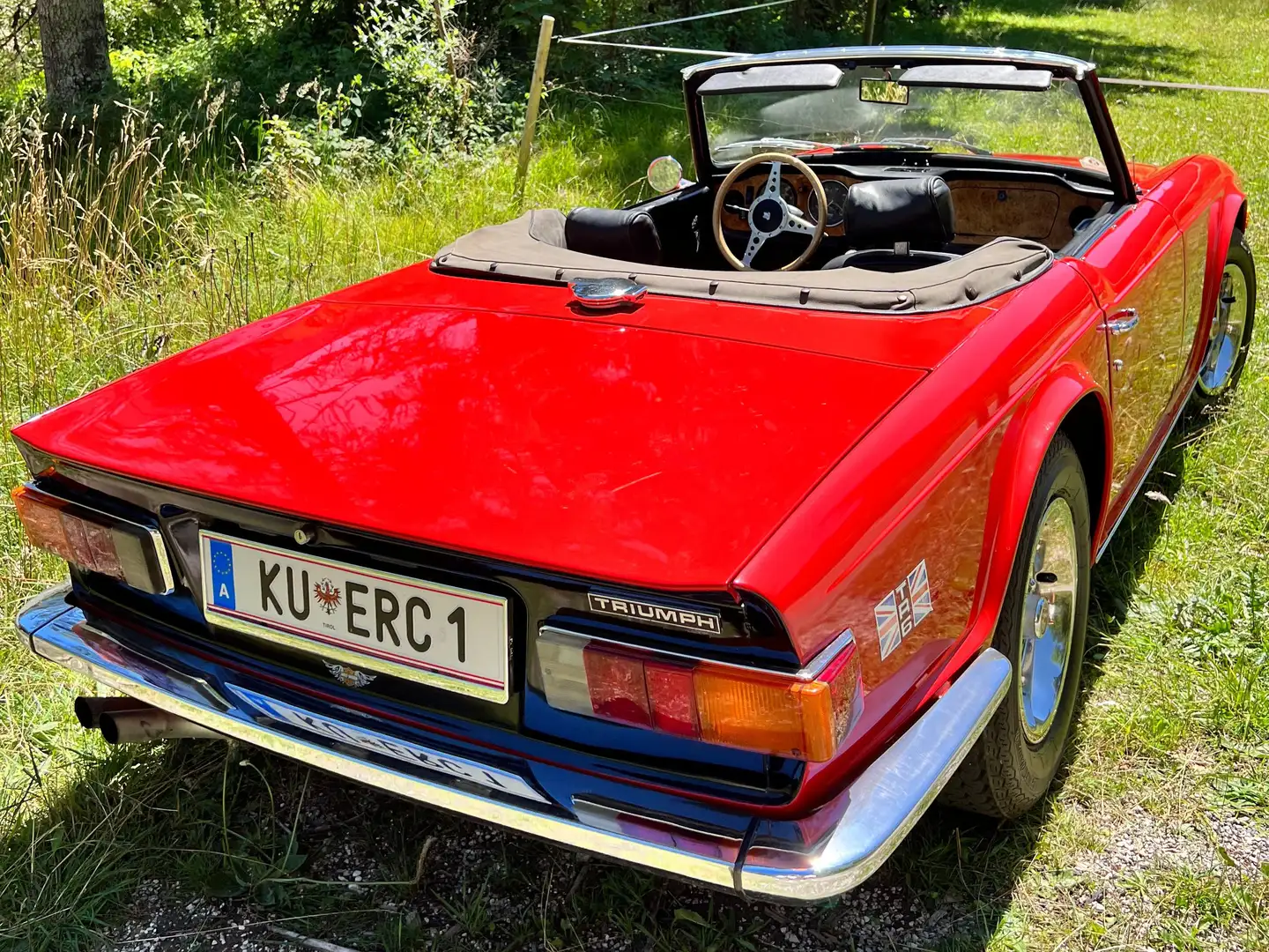 Triumph TR6 Cabrio Kırmızı - 2