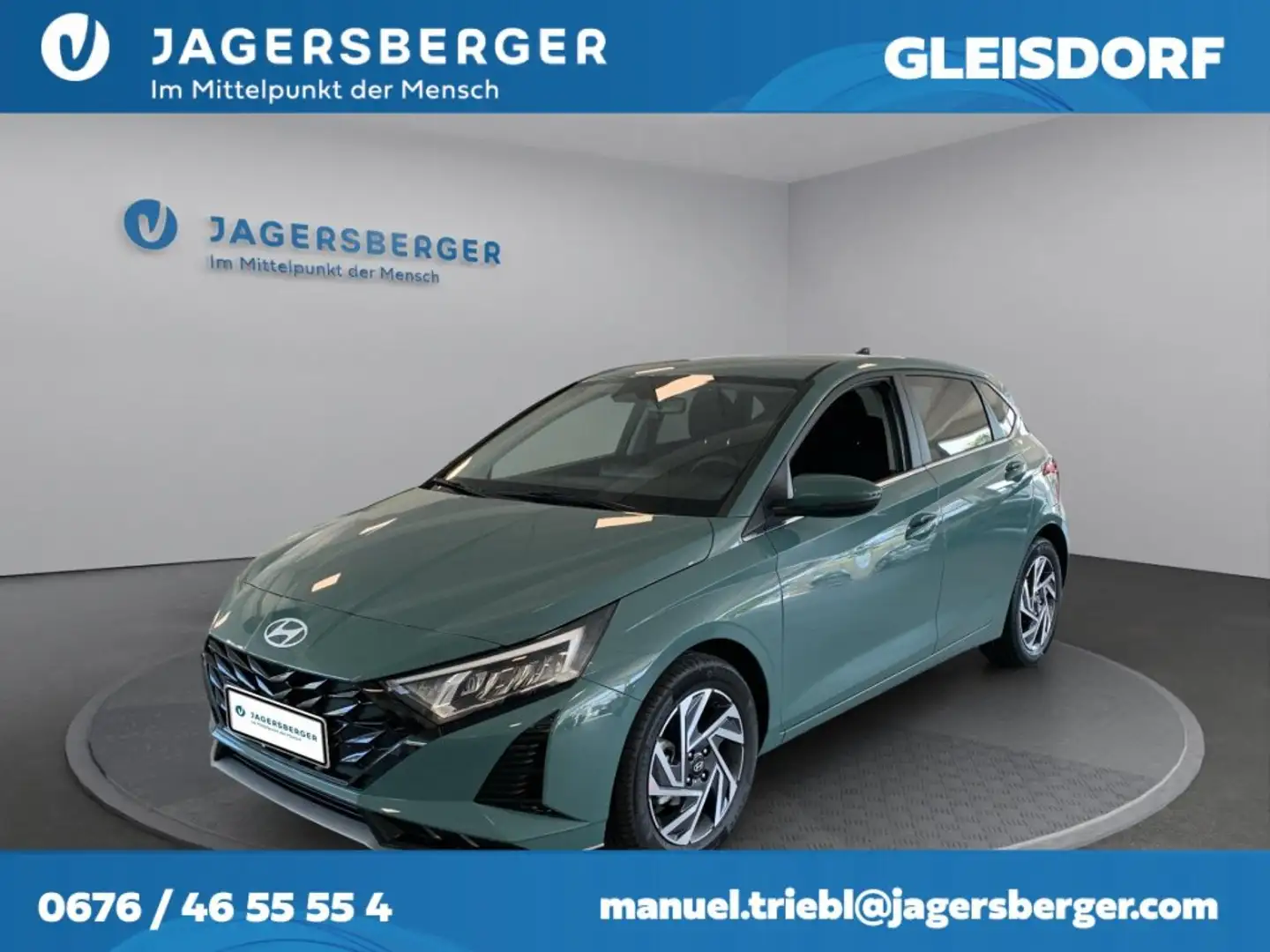 Hyundai i20 1,2 GO PLUS *Comfort - Paket* Grün - 1