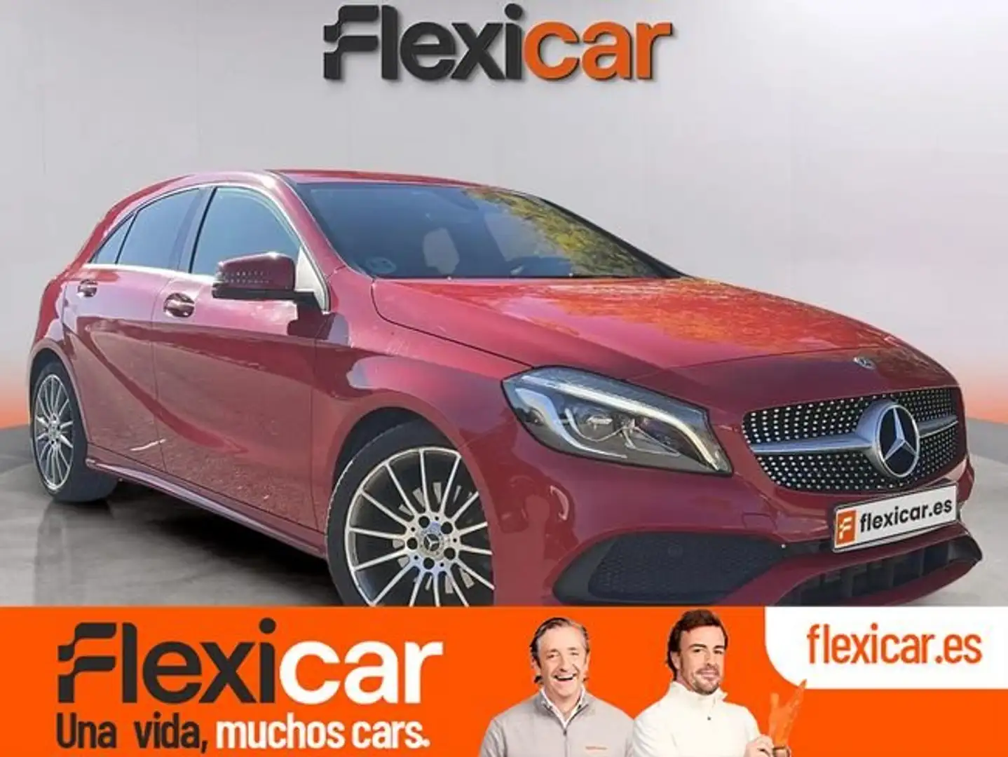 Mercedes-Benz A 200 d AMG Line Rojo - 1