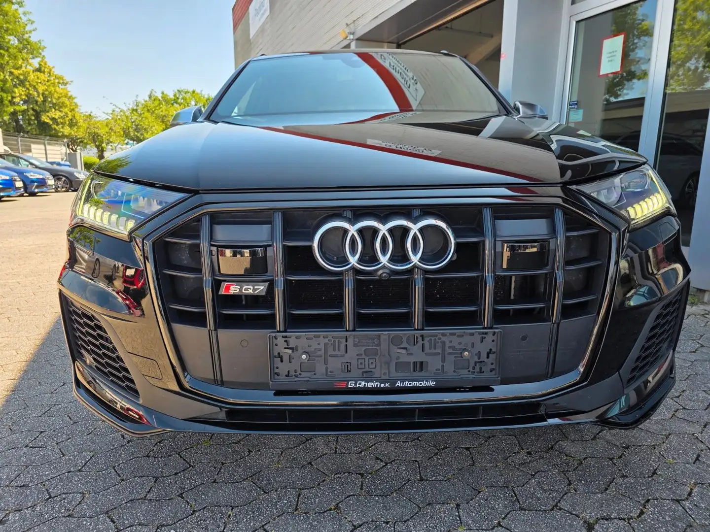 Audi SQ7 4.0 TDI quattro / Aus 1. Hand/ Zwart - 2