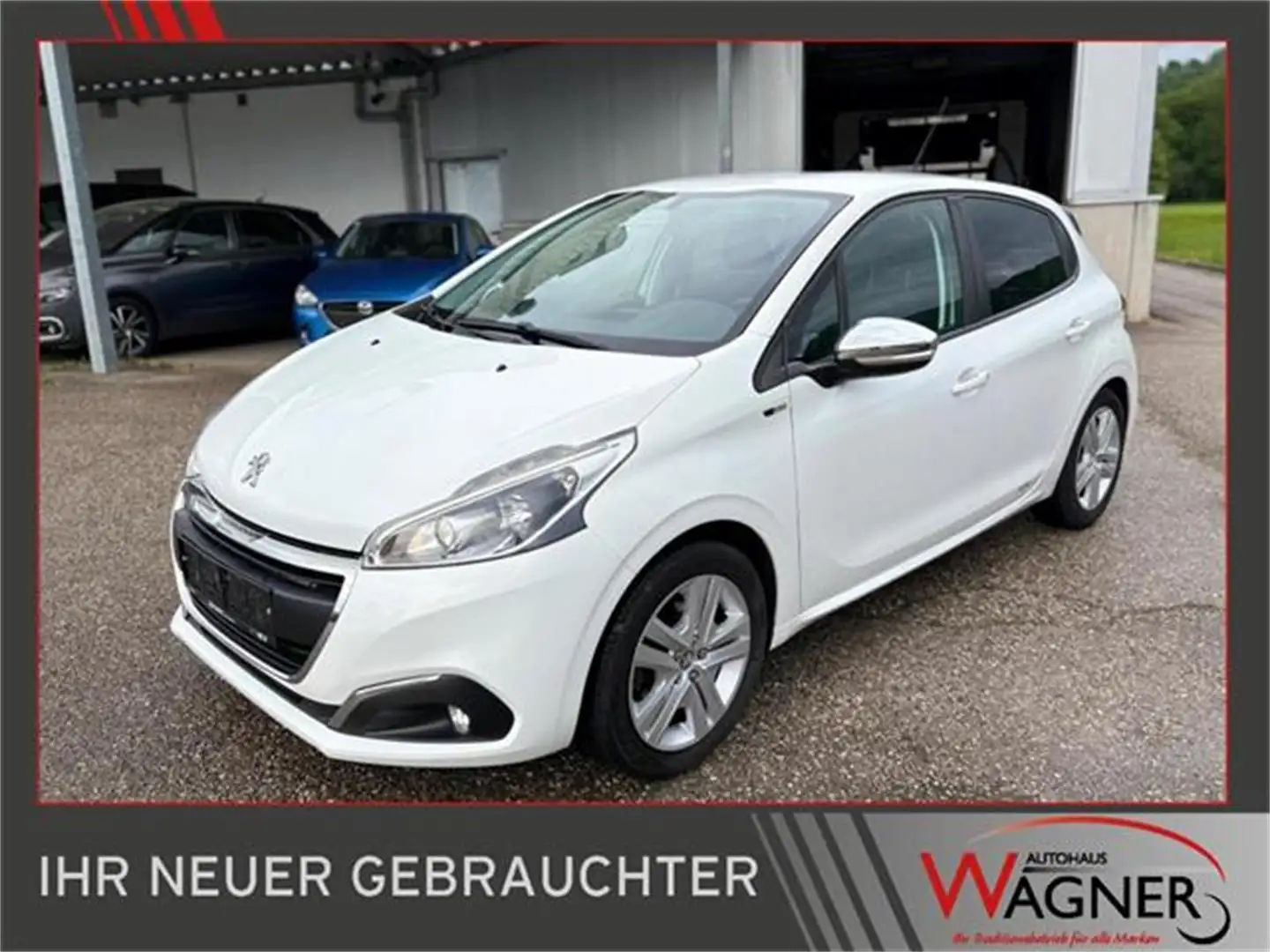 Peugeot 208 Style 1,2 PureTech 82 Blanc - 1